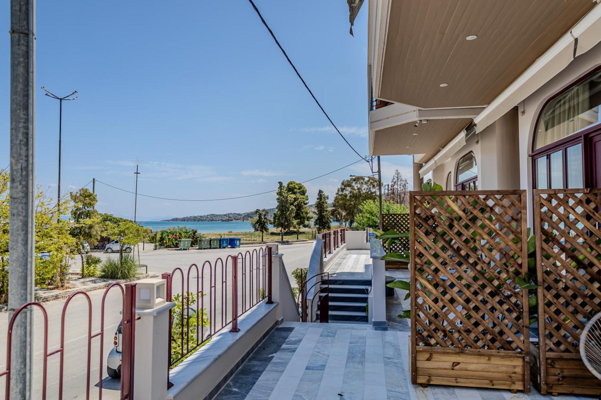 Take Me Here With A Sea View By Salt Apartments فولوس المظهر الخارجي الصورة